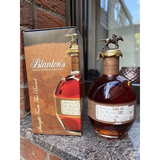 Blantons Straight from the Barrel Bourbon Whiskey - 0,7L 63,05% vol